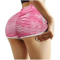 Ženske ljetne osnovne biciklističke kratke hlače kompresije gamaša seksi joga kratke hlače ružičaste 5xl
