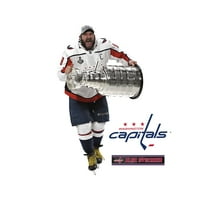 Massoum al Ovechkin: uklonjiva zidna naljepnica s natpisom Stanli Giant Cup, službeno licencirana od strane NHL-a