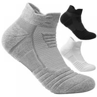 Muške čarape za trčanje s jastukom, sportske čarape s niskim izrezom, sportske čarape za trčanje na otvorenom,