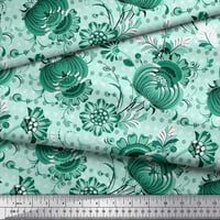 Pamučna patka tkanina U obliku Polka Dot umjetničkog printa i cvjetni Zanatski otisak širine dvorišta