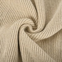 Sokhug Muška jesena zima povremeni trendovski pulover dugih rukava solid.