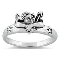 Ženski prsten od srebra u Srebrnoj Platini
