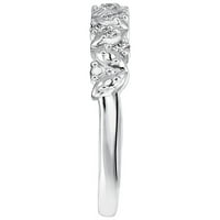 Slatko sjećanje Carat T.W. Certificirani dijamant 10KT bijelog zlata ženskog obljetnice