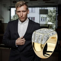 Modni jedinstveni muški prsten za tinejdžere, personalizirani dijamantni prsten, Nakit za rođendan, Valentinovo,