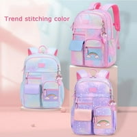 Serija školskih ruksaka za djevojčice, slatke šarene torbe za djevojčice, dječje školske torbe za princeze, Vodootporna