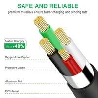 Aprelco 5ft AC kabel za napajanje kompatibilan sa Sony Bravia KDL-40R380B KDL-40R350B KDL-32R330B KDL-32R300B