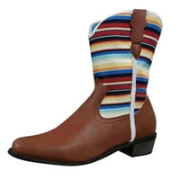 Dyfzdhu cipele casual čizme nevolje moderne zapadne čizme za žene kaubojske ženske čizme