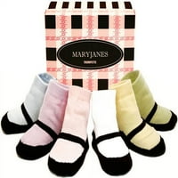 Pastelne čarape za djevojčice od 6 komada