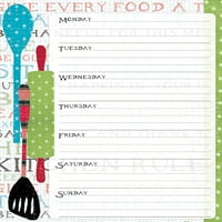 Kuhinjska pravila Jumbo Weekly Planer