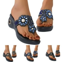 Ženske sandale novi uzorak moda ljetni prsten s nožnim prstima Udobno bez klizanja velikih cipela ženske sandale