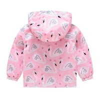 Aayomet kaput za jaknu za bey boy boy-a- vodootporni mjehurić od mjehurića puhač vjetrobranskog kaputa, ružičasti