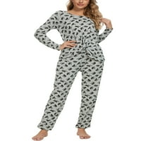 Jedinstvene ponude za žensku dnevnu odjeću s džepovima pidžama dugih rukava setovi za spavanje