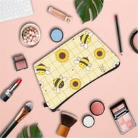 Stil kozmetičke torbice za žene Prijenosne putne kozmetičke torbice u stilu pčelinjeg tiska