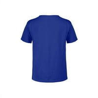 Vožnja sladoledom. Kraljevsko plava majica s grafičkim printom za dječake-dizajn Iz e-maila