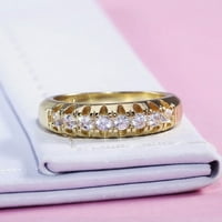 Toyella zlatna modna modna geometrijskih prstena ženski nakit zlato 9