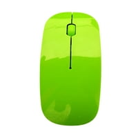 Prijenosni kreativni Mini Ultra tanki slatki bežični miš za prijenosno računalo s prijemnikom od 2,4 inča