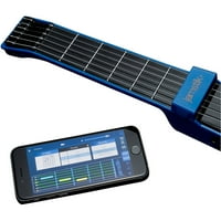 + prijenosna pametna gitara u plavoj boji u kompletu s prilagođenom torbicom za nošenje