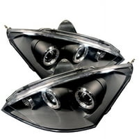 Spyder Ford Focus 00 - Проекторные prednja svjetla - LED Halo - Crna - Visoki H - Niska H Pogodan za odabir: FORD