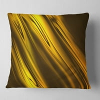 Dizajnerski dizajn žutog tekućeg zlata-apstraktni jastuk-16.16