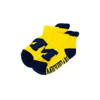 Michigan Wolverines Baby Footie čarapa - Donegal Bay - Unise - Dojenčad - nisko izrezivanje