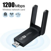 Bežični ac dvostruki bend usb3. RTL8812AC 1200Mbps WLAN USB WIFI LAN ADAPTER 802.11AC DONGLE S ANTENNA ZA RASPOTOPU