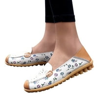 Modne Ležerne sandale; ženske cipele; Natikače; Ležerne cipele; ženske cipele u bijeloj boji 42