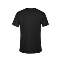 Izgubljeni mens crne grafičke majice - dizajn od ljudi 3xl