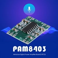 Aktudy Pam Mini digitalno pojačalo ploče 2x3W moduli za pojačavanje snage
