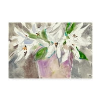 Zaštitni znak likovna umjetnost 'Magnolia Charm I' Canvas Art by Samuel Dixon