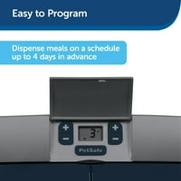 Digitalna programabilna hranilica za kućne ljubimce, Automatska hranilica za pse i mačke-dozator suhe ili polusuhe
