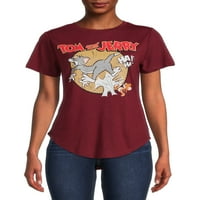 Tom i Jerry Ženska grafička majica s kratkim rukavima