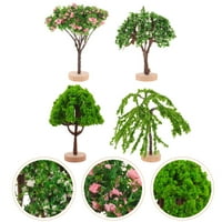 Minijaturni model stabla plastični model stabla dekor plastičnih stabala ukras stola od pijeska Bonsai dekor