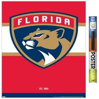 Florida Panthers - zidni poster s logotipom, 22.375 34
