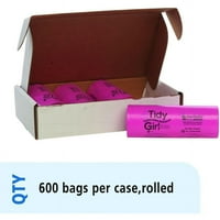 Kompletna uredna djevojka ženska higijena higijenske vrećice za recikliranje 150 valjaka kartonska kutija;