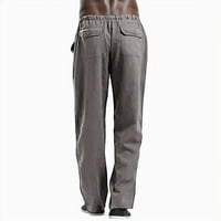 Muške hlače ležerna radna Sportska radna odjeća s printom Ležerne hlače s džepovima za muškarce