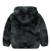 Dječja odjeća mališani unise zip up flanel maskirni print zimska proljeća nadmašuje djevojački kaput jakne jakne