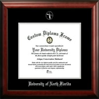 14-inčni 11-inčni srebrni reljefni okvir za diplomu Sveučilišta Sjeverne Floride