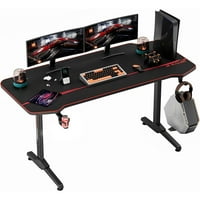Bilot Gaming Desk Računalni stol u trkačkom stilu Office Table Gamer Workstation T oblikovana igračka stanica