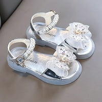 Dječja sandala ljetna princeza Shiny Bow čvor cipele za djecu otvoreni nožni prst Dječje cipele djevojke