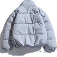 Muška donja jakna, topli zimski kaput s patentnim zatvaračem s voluminoznim džepovima, gornja odjeća