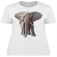 Prekrasna majica s prednjim slonom Žene -Momage by Shutterstock, ženski medij