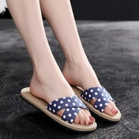 Ženske sandale Plus Size, ljetne ženske japanke na točkice, svečane cipele na plaži na točkice, udobne sandale