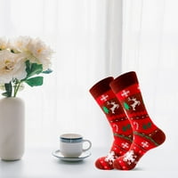 Božićne čarape, meka topli crtani snjegović Djed Mraz odmor čarapa