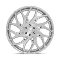 Presnimavanje od 5 do 139. 25-inčni 70,7 ccm srebrni Brušeni završni kotač