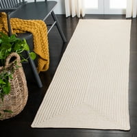 Tkani jednobojni tepih od 2' 3', Bež Bjelokosti