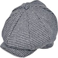 Muški kap visoki vuneni šešir tweed šešir ivy cabbie ravna golf kapica za očeve žene unisex