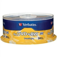 Doslovno DVD+RWS, vreteno od 30 brojeva