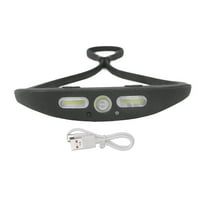 Prednja svjetiljka, prednja svjetiljka od silikona, Vodootporna prijenosna sa senzorom pokreta za ribolov planinarenje