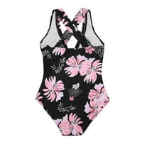 Bikini Ženski Push-up zavoj mekani kupaći kostim Set Pink kupaći kostim donje žene