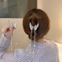 Linyer Ženski modni biser za kosu za kosu prijenosni isječci za kosu za kosu za glavu djevojku supruga rođendan